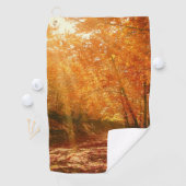 Schöner Herbst Golfhandtuch (Insitu)