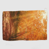 Schöner Herbst Golfhandtuch (Horizontal)
