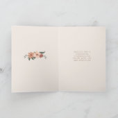 Schöner Herbst/Herbst Erntedank Karte (Innenseite)