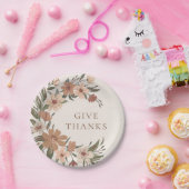 Schöner Herbst/Herbst Erntedank Pappteller (Party)