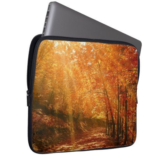 Schöner Herbst Laptopschutzhülle (Vorne Rechts)