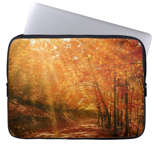 Schöner Herbst Laptopschutzhülle (Vorderseite)