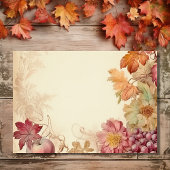 Schöner Herbst lässt Hochzeit im Herbst Details Begleitkarte