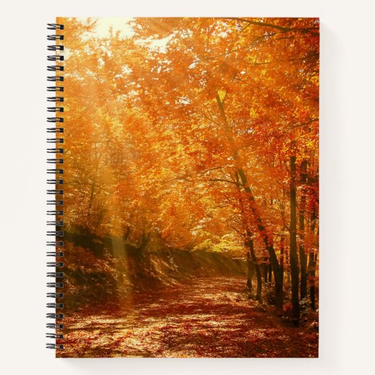 Schöner Herbst Notizblock (Vorderseite)