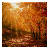 Schöner Herbst Poster (Vorderseite)