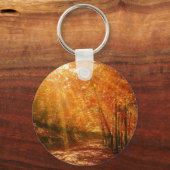Schöner Herbst Schlüsselanhänger (Rückseite)