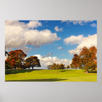 Schöner Herbst, Schottland Poster