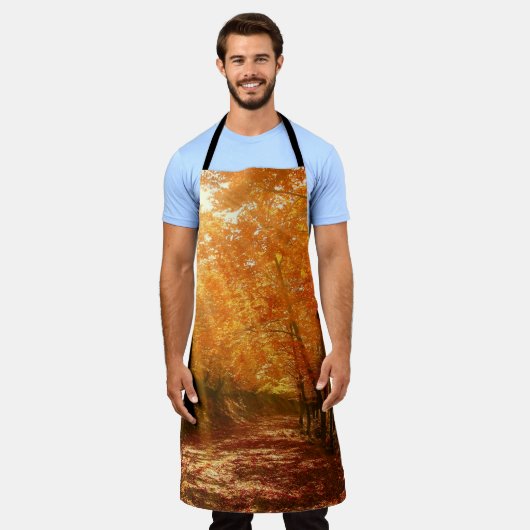 Schöner Herbst Schürze (Getragen)