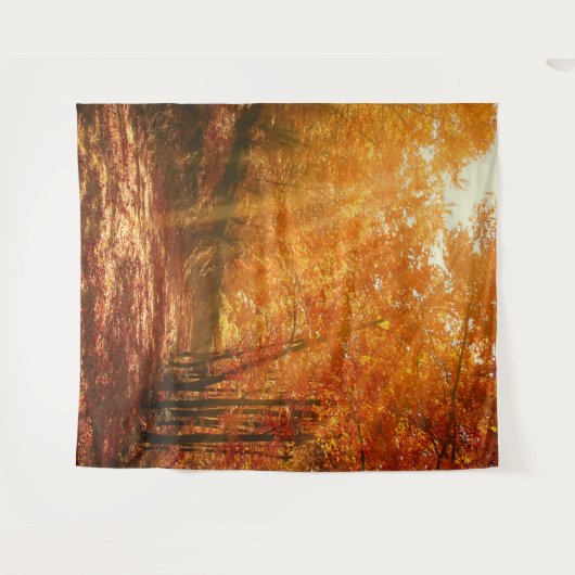 Schöner Herbst Wandteppich (Vorderseite (Horizontal))