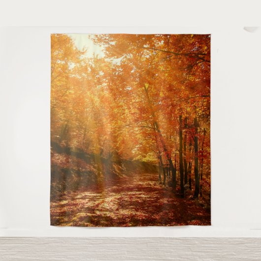 Schöner Herbst Wandteppich (Vorderseite)