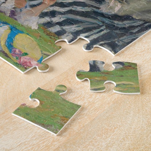 Schöner Herbstnachmittag | Edward Cucuel Puzzle (Seite)