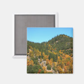 Schöner Herbsttag in den Bergen...... Magnet (Vorderseite/Rückseite)