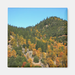 Schöner Herbsttag in den Bergen...... Magnet