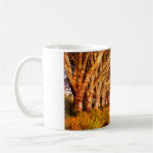 Schöner Herbstwald Kaffeetasse (Links)