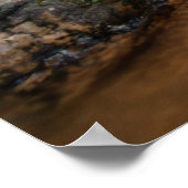 Schöner Herbstwald Poster (Ecke)