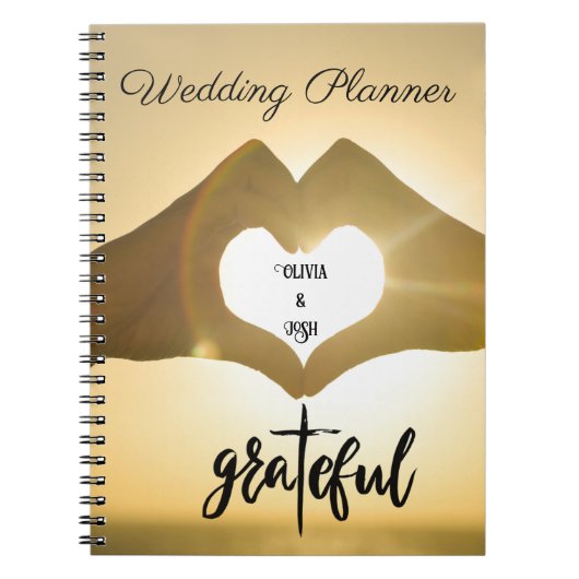 SCHÖNER HERZWEDING NOTEBOOK PLANNER NOTIZBLOCK (Vorderseite)