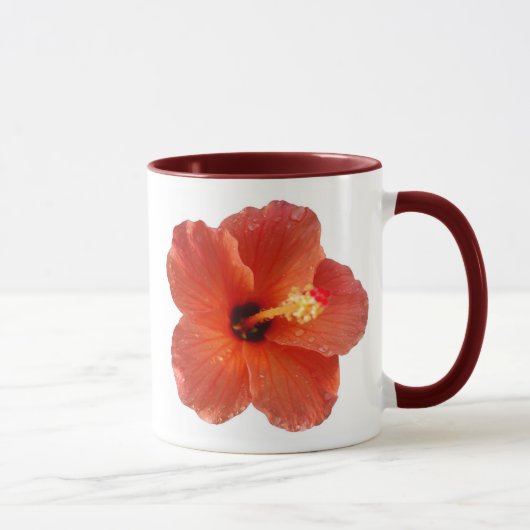 Schöner Hibiskus ~ Tasse (Rechts)