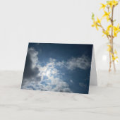 Schöner Himmel#2 Karte (Gelbe Blume)