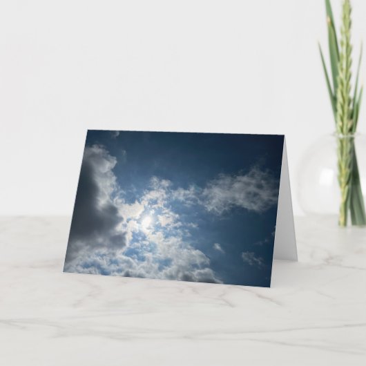 Schöner Himmel#2 Karte (Vorderseite)