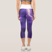 schöner Himmel Capri Leggings (Rückseite)