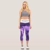 schöner Himmel Capri Leggings (Vorderseite)