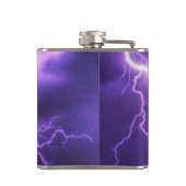 schöner Himmel Flachmann (Rückseite)