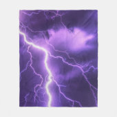 schöner Himmel Fleecedecke (Vorderseite)