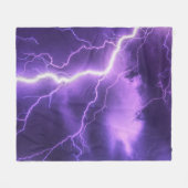 schöner Himmel Fleecedecke (Vorderseite (Horizontal))