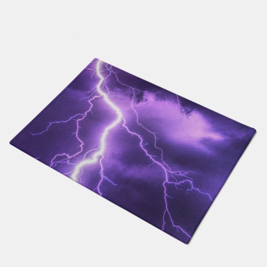 schöner Himmel Fußmatte (Schrägansicht)