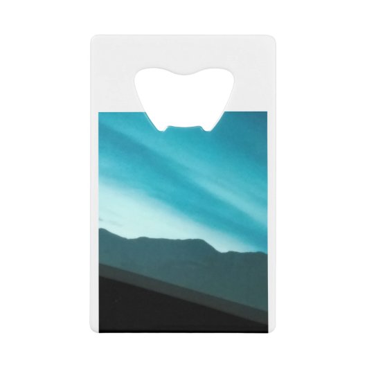 Schöner Himmel Geldbeutel Flaschenöffner (Vorderseite)