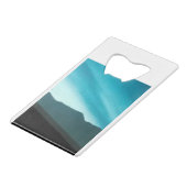 Schöner Himmel Geldbeutel Flaschenöffner (Rückseite Schrägansicht)