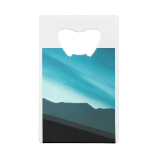 Schöner Himmel Geldbeutel Flaschenöffner (Rückseite)