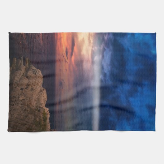 schöner Himmel Geschirrtuch (Horizontal)