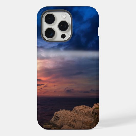 schöner Himmel iPhone Hülle (Rückseite)