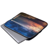 schöner Himmel Laptopschutzhülle (Vorne Knopf)