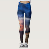 schöner Himmel Leggings (Vorderseite)