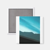 Schöner Himmel Magnet (Vorderseite/Rückseite)