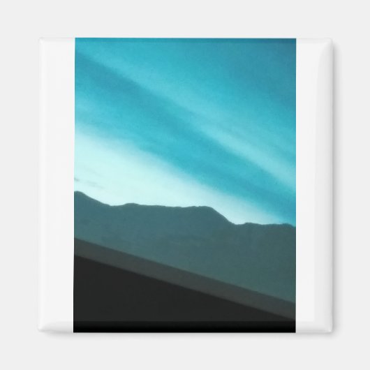 Schöner Himmel Magnet (Vorne)