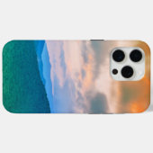 Schöner Himmel, rote Wolken Case-Mate iPhone Hülle (Rückseite (Horizontal))