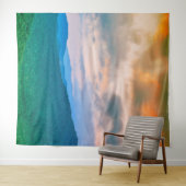 Schöner Himmel, rote Wolken Wandteppich (Beispiel (Horizontal))