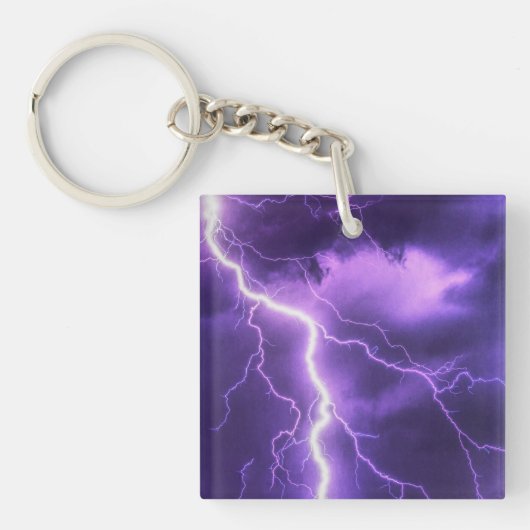 schöner Himmel Schlüsselanhänger (Vorderseite)