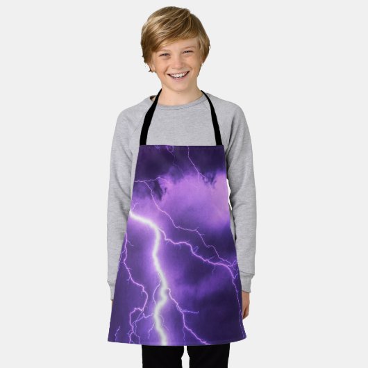 schöner Himmel Schürze (Getragen)