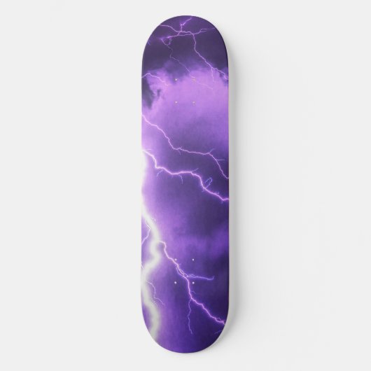 schöner Himmel Skateboard (Vorderseite)
