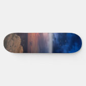 schöner Himmel Skateboard (Horizontal)