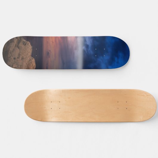 schöner Himmel Skateboard (Horizontal)