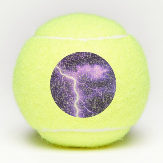 schöner Himmel Tennisbälle (Vorderseite)