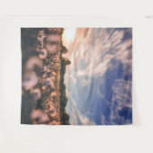 schöner Himmel über dem schlichten Wandteppich (Vorderseite (Horizontal))