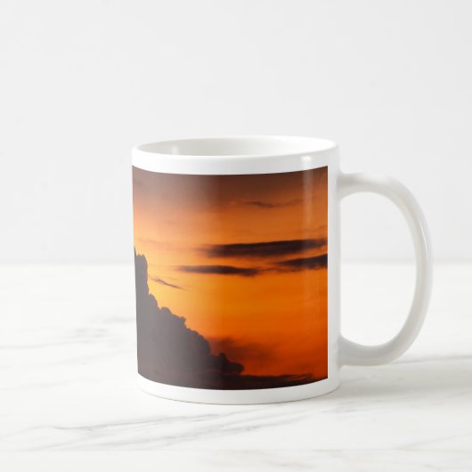 schöner Himmel und Wolke Kaffeetasse (Rechts)
