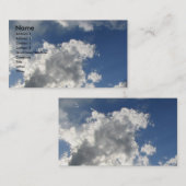 Schöner Himmel Visitenkarte (Vorne/Hinten)