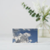 Schöner Himmel Visitenkarte (Stehend Vorderseite)